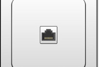 Osprzęt elektroinstalacyjny - gniazda teletechniczne