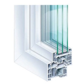 OD PASSIV - system Kommerling || Okna fasadowe jednoskrzydłowe 