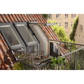 Okno balkonowe VELUX GEL || Okna dachowe (o wymiarach 78x140 cm) 
