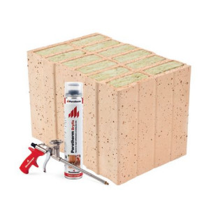 Pustak z ceramiki poryzowanej Porotherm D 36.5 T Dryfix || Materiały ścienne - jednowarstwowe